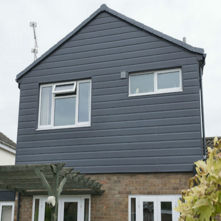 White Exterior Shiplap Wall Cladding Range Smooth Stylish